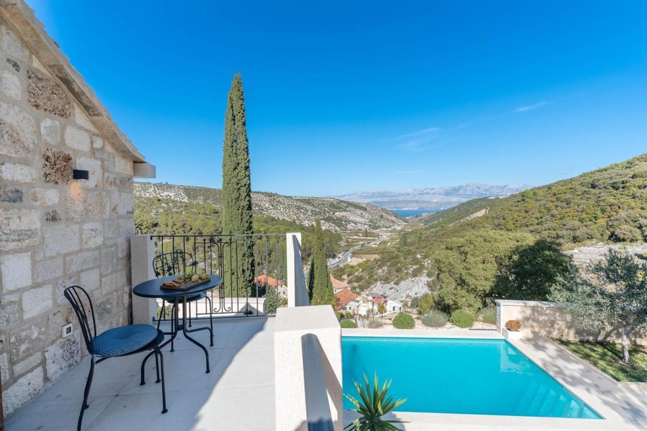 New Villa Ani! Traditional And Luxurious 4-Bedroom Villa With Heated Pool And Sea Views بوستيرا المظهر الخارجي الصورة
