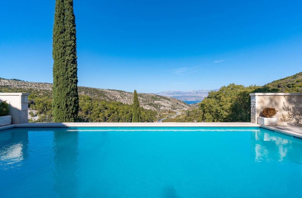 New Villa Ani! Traditional And Luxurious 4-Bedroom Villa With Heated Pool And Sea Views بوستيرا المظهر الخارجي الصورة